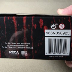 NECA Terrifier Ultimate Art The Clown Blood Soaked Action Figure New In Box