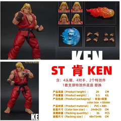 Ken Masters Storm Collectibles Ultra Street Fighter II Action USFII 20cm B