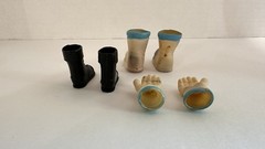 Vintage Gilbert 1960’s MOON McDARE Astronaut Boots, Gloves, Priced To Sell! ￼