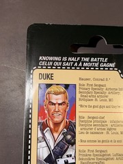 GI JOE CLASSIFIED RETRO CARD DUKE USA 250TH ANNIVERSARY! WALMART EXCLUSIVE NEW!