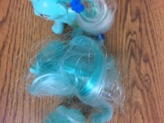 Lot Of 3 Lyra Hasbro My Little Pony MLP Brushable Ponies Multiple Years Gens