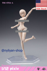 86TOYS T86 1/12Female Pale Suntan Joint Flexible Body For 6”Action Figure Model