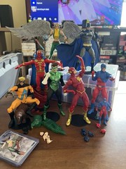 McFarlane Lot Justice League Gold Label Red Tornado Animal Man Batman Reborn DC