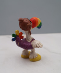 Wallace Berrie Rainbow Kids Toucan Bird Vintage 1981 PVC Toy