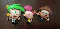 Nickelodeon The Fairly Odd Parents Collectible PVC Mini Figures Nicktoons