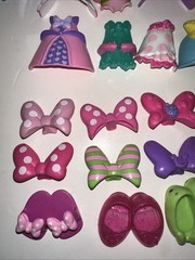 Disney Minnie Mouse & Daisy Duck Bow‑tique Snap N Style Accessories Lot D