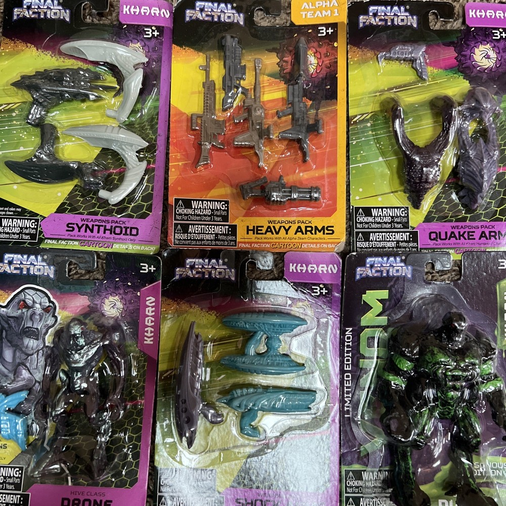 Final Faction Kharn Limited Venom Diablo Shock Quake Heavy Arms Drone Synthoid