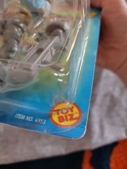 Toy Biz Marvel X-Force Factory Error Cable Figure on Kane Card Sealed Rare