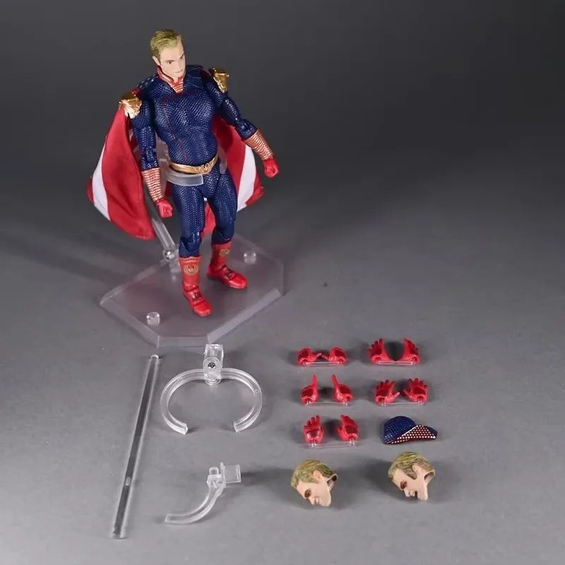 Homelander The Boys No. 151 Battle Damaged Articulated Action Figure Collectible