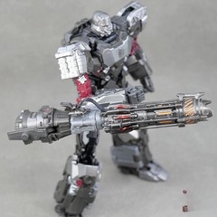 Fluorescent Back Cannon LED Hand Cannon Weapon Upgrade Kit For SS109 Megatank