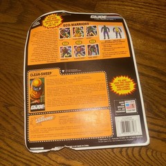 Vintage 1991 Clean Sweep G.I. GI Joe Eco Warriors v1 100% Complete Figure NIP!