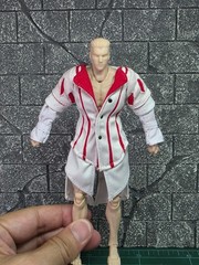 Handmade 1/12 set cloths Assassin for body romankey male action figure(No Figure