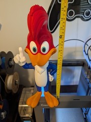 15″ Premium 3D Printed Woody Woodpecker Collectible Figure