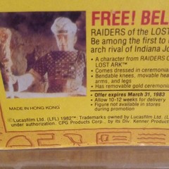 Kenner Indiana Jones Toht Raiders of the Lost Ark Action Figure 1982 Unopened