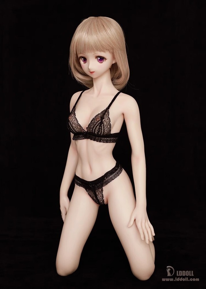 LDDOLL 1:3 60MS Semi White Girl Full Silicone Action Figure Body Fit BJD.DD Head