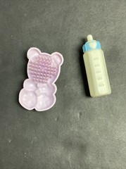 My Little Pony Vintage Unicorn Baby Glory Necklace Brush Diaper Bottle Lot 1984
