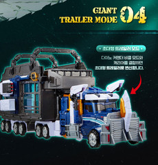 Miniforce Dinoid Warrior Dino Commander 4 Mode Transformer Robot Trailer 2025