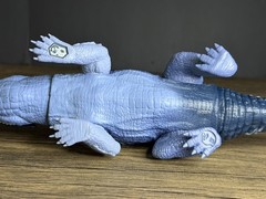 Mattel Jurassic World Rebirth Purussaurus Gigantic Thrashers Dinosaur Aligator
