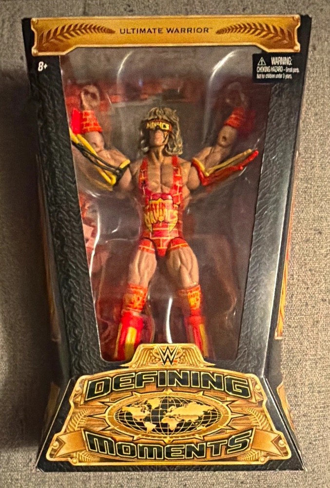 Mattel WWE Defining Moments The Ultimate Warrior Action Figure DMF60