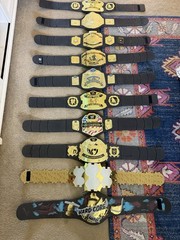 Vintage Y2K WWE WWF Wrestling Belt Foam Replica Jakks Huge Lot
