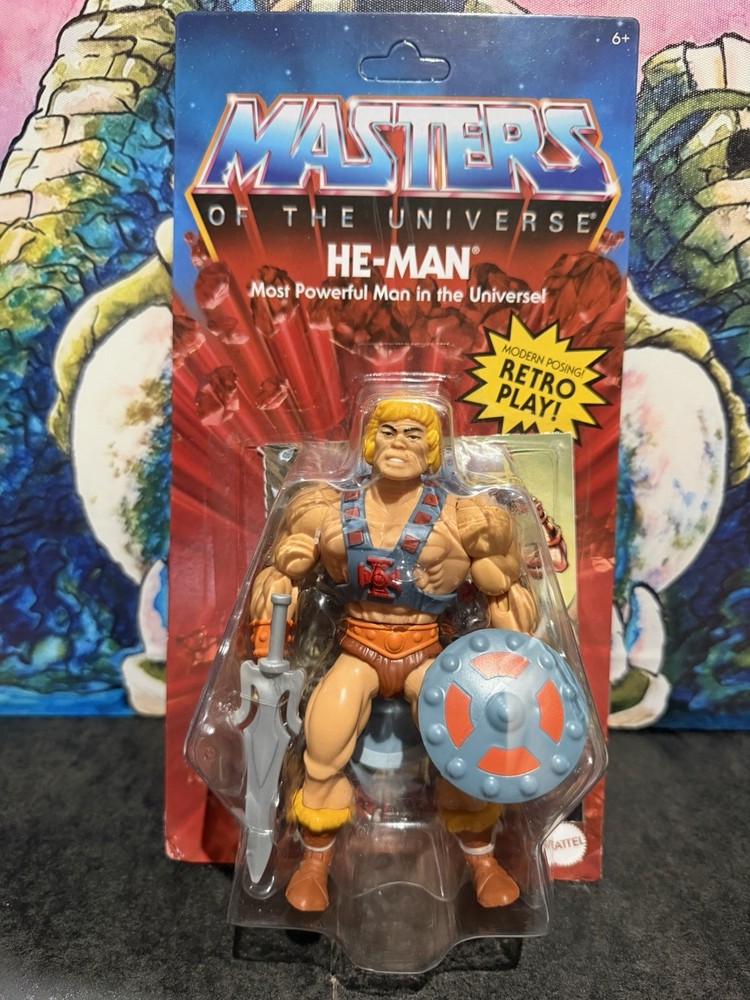Mattel Masters of the Universe Origins Deviated He-Man Wave 29 New Plus Bonus 💥