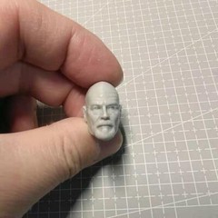 1/12 Scale Bryan Cranston Breaking Bad Head Sculpt Unpainted for 6“ Figure SHF