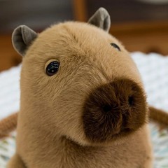 4.7-11.8in Capybara Plush Toy Kawaii Stuffed Animal Pillow Soft Pendant Gift