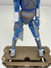 Star Wars Clone Wars mandalorian Warrior Jetpack Stand Blaster From Battlepack
