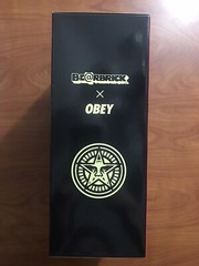 DesignerCon 2023 Medicom BearBrick BE@RBRICK OBEY Shepard Fairey 400% 100%