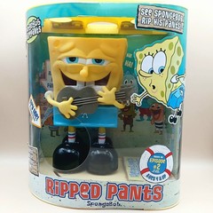 VTG Fisher-Price SpongeBob Ripped Pants Figure Nickelodeon Character Toy