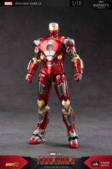 zd toys IRON MAN MARK 19 “TIGER” 1/10 action figure iron man 3 MARVEL NEW