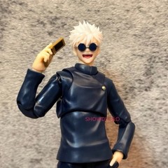 Custom 1/12 Jujutsu Kaisen Gojo Satoru Hair Part For 6″ SHF Toji Fushiguro Body