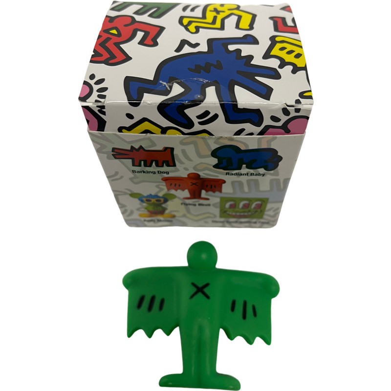 Medicom Toy x Flying Devil Statue Green Ver. / Keith Haring One Size RARE
