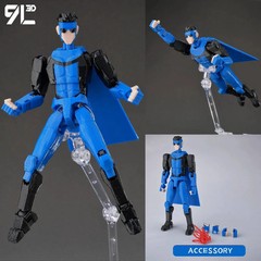 9L3D Lucky 13 Invincible Mark 1/12 Multi-Jointed Action Figure NEW