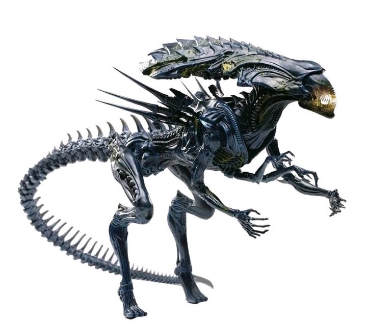 ALIEN VS PREDATOR: BATTLE DAMAGE ALIEN QUEEN 1:18 SCALE DELUXE ACTION FIGURE AVP
