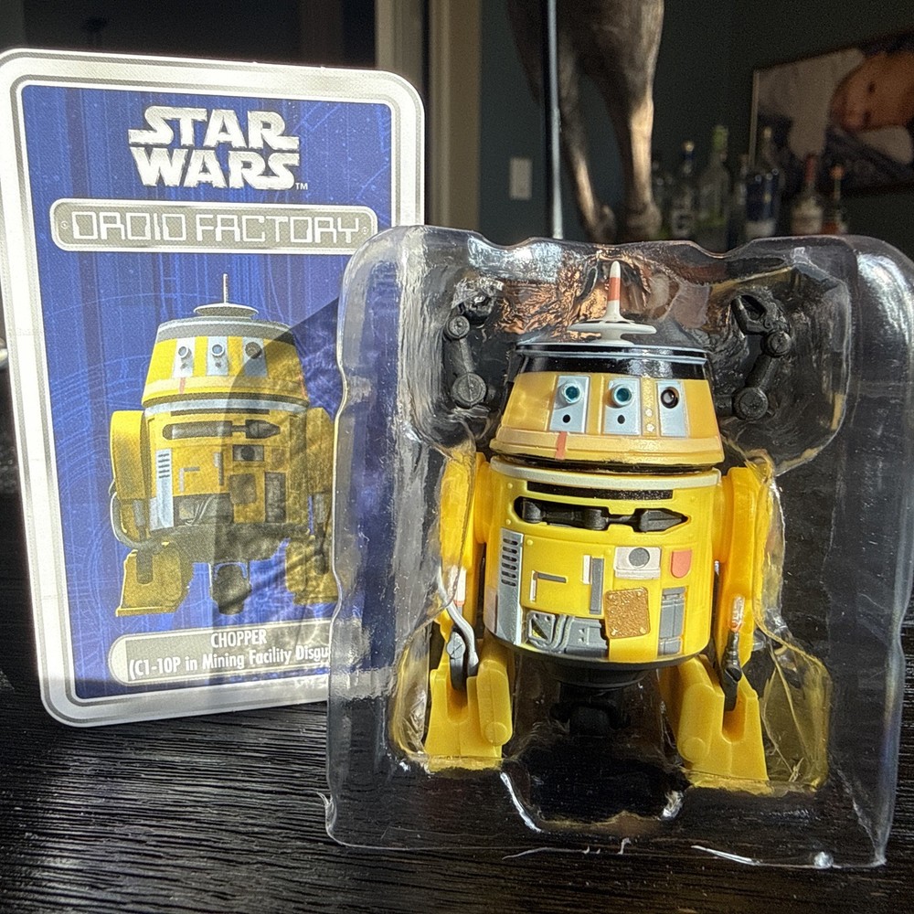 Star Wars Droid Factory C1-10P (Chopper) Mining Facility Disguise Loose No BAD