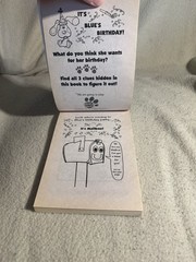 Vintage Blue’s Clues Coloring Book OG Book Nickelodeon 90s Nostalgia KB Toys
