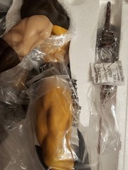 Sideshow Collectibles Premium Format Exclusive Wolverine Statue Brown Costume