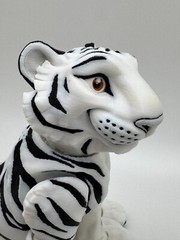 3d printed Tiger Bengal Tiger White Tiger flexible fidget toys WITH BONUS