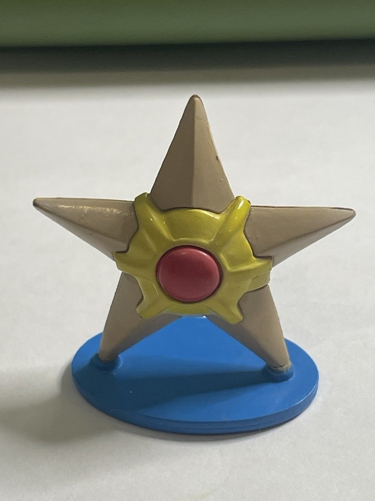 Vintage 1999 Pokémon 1.5″ Staryu Water Star CGTSJ Mini Figure Toy TOMY