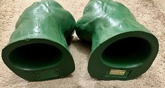 RARE 2003 Marvel Hulk Foam Smash Fist Hands Gloves Vintage Sound Works