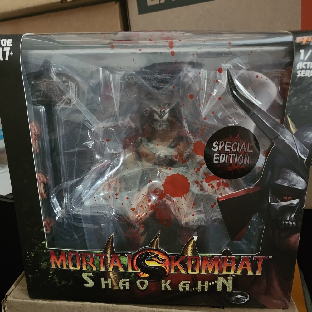 Storm Collectibles Shao Kahn Bloody Special Edition/BBTS Exclusive COMPLETE USA
