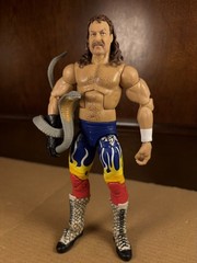 Exclusive! WWE Elite Legends Series 13 Jake The Snake Roberts 100% Complete! WWF