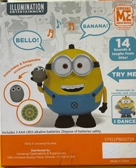 Despicable Me Sing ‘N Dance Otto-Interactive Minion-Universal Studios Exclusive