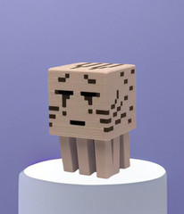 Articulated Pixel Happy Ghast, Ghast, Flexi Toy, 3D Printed