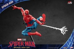 zd toys SPIDER-MAN new red and blue suit brand new day action figure ship August
