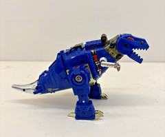 Vintage 1984 Grimlock Autobot Dinosaur Dinobot Transformers Generation 2 Blue