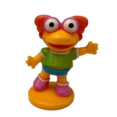 Muppet Babies Toy Set Kermit Fozzie Rowlf Skeeter 1980s Rare Portugal Decor