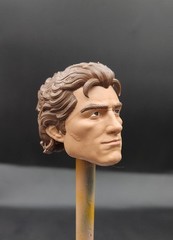 Marvel Legends Custom Peter Parker Smirk New Age Head 1/12 Scale Painted