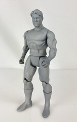 Power Stars 5” Retro-Feel Blank Action Figures – Customizable Hero Template